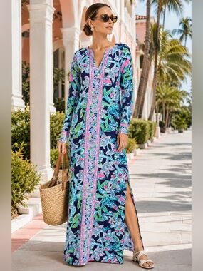 light blue maxi beach dress Alette Maxi Flutter Sleeve Dress – Powder Blue dress for wedding